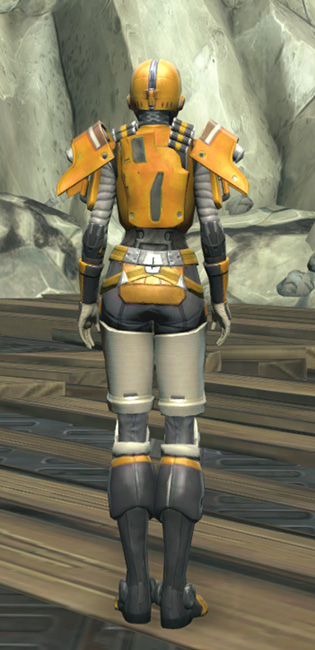 Frogdog Huttball Home Uniform Armor Set player-view from Star Wars: The Old Republic.