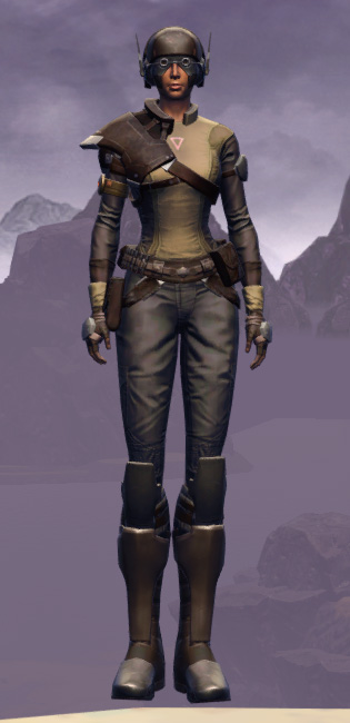 Frontline Slicer Armor Set Outfit from Star Wars: The Old Republic.