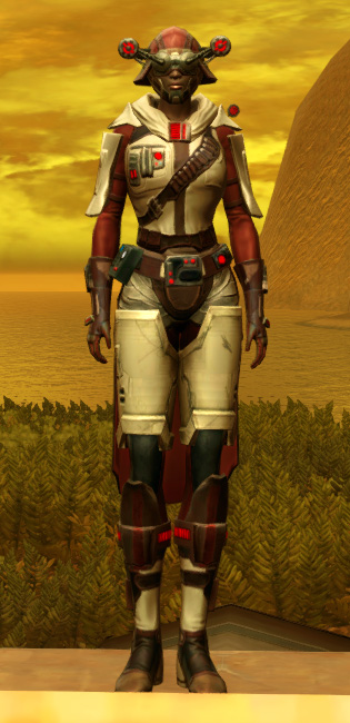 Galvanized Manhunter Armor Set Outfit from Star Wars: The Old Republic.
