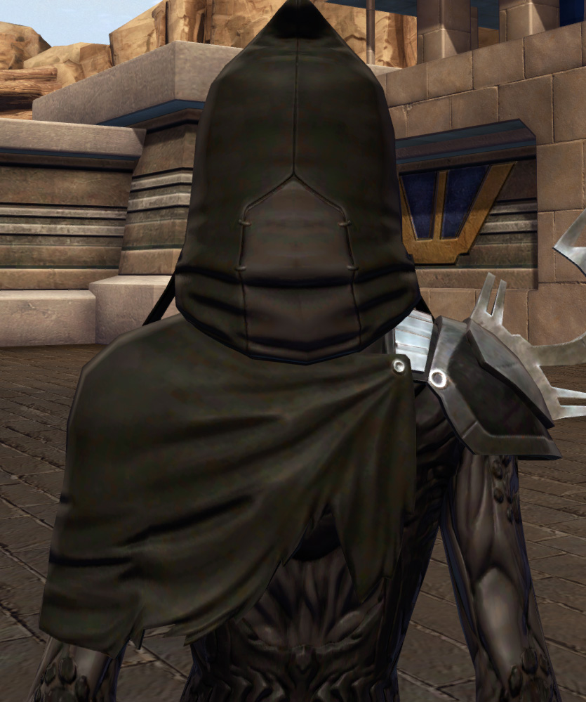 Gathering Storm Armor Set detailed back view from Star Wars: The Old Republic.