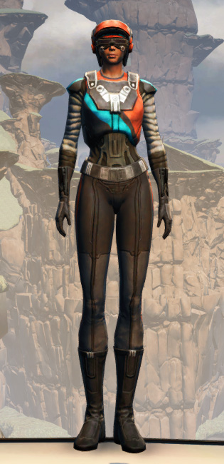 GSI Infiltration Armor Set Outfit from Star Wars: The Old Republic.