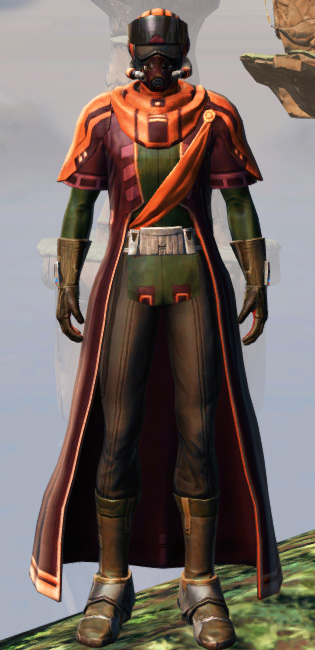 Gunslinger Elite Armor Set Outfit from Star Wars: The Old Republic.