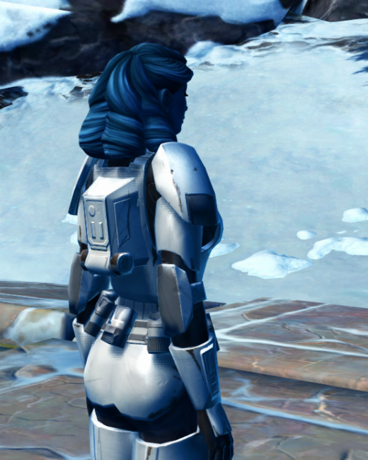 Hardened Assault / Heavy Mobile (Republic) Armor Set Back from Star Wars: The Old Republic. Hardened Assault / Heavy Mobile (Republic) Armor Set Back from Star Wars: The Old Republic. - BACK