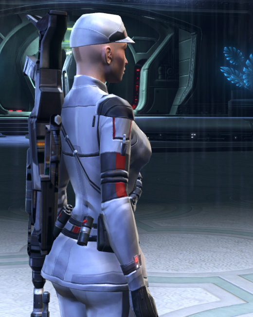 Hoth Agent Armor Set Back from Star Wars: The Old Republic.