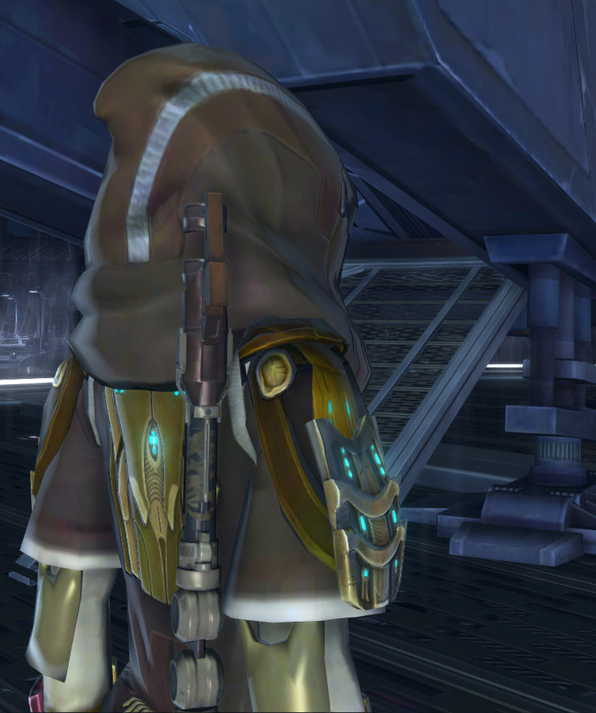 Hoth Knight Armor Set detailed back view from Star Wars: The Old Republic.