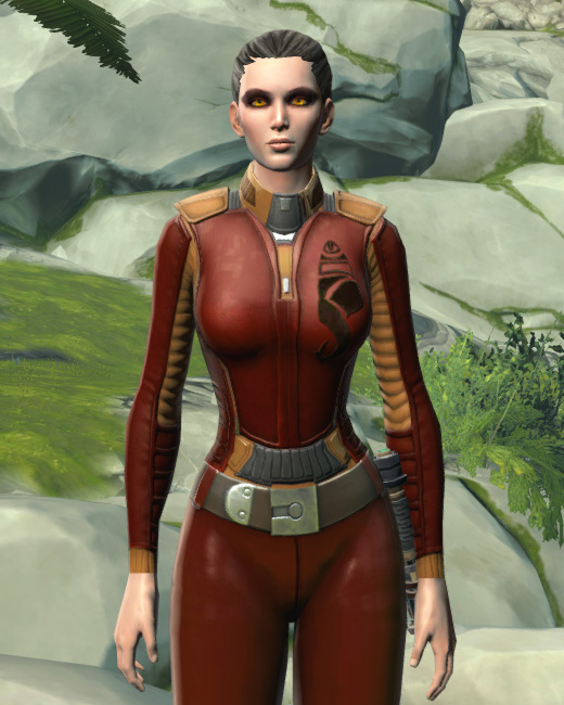 Hutt Cartel Corporate Shirt Armor Set Preview from Star Wars: The Old Republic.
