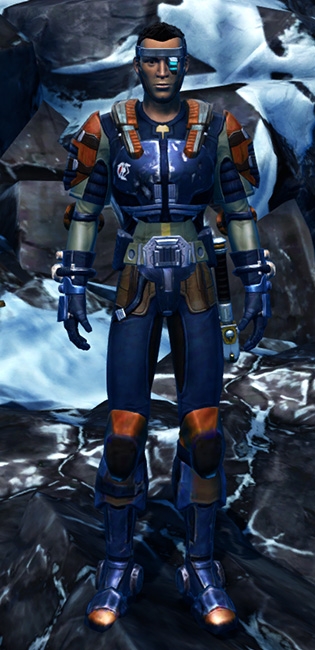 Hyperspace Hotshot Armor Set Outfit from Star Wars: The Old Republic.