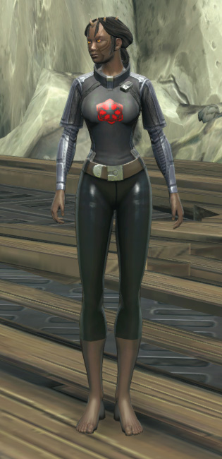 Imperial Practice Jersey Armor Set Outfit from Star Wars: The Old Republic.