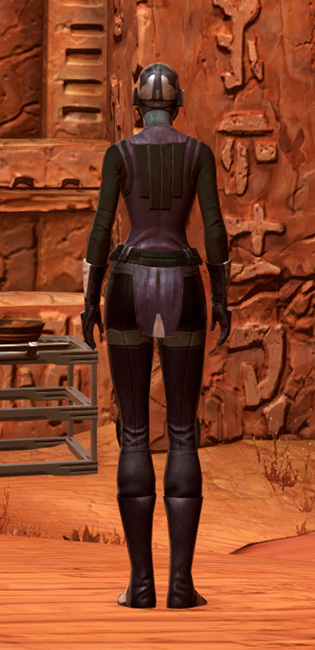 Initiate Armor Set player-view from Star Wars: The Old Republic.