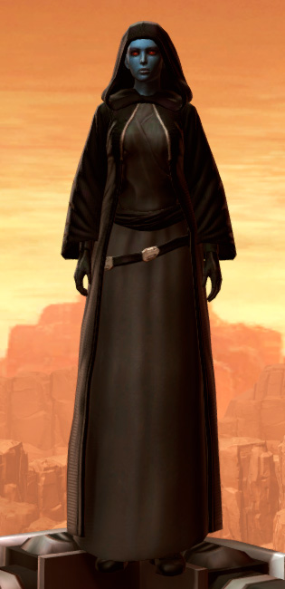 Insidious Counselor Armor Set Outfit from Star Wars: The Old Republic.