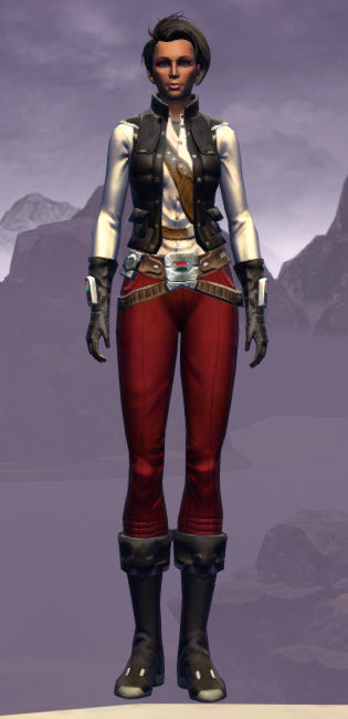 Interstellar Privateer Armor Set Outfit from Star Wars: The Old Republic.
