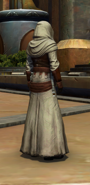 Jedi Knight Revan Armor Set player-view from Star Wars: The Old Republic.