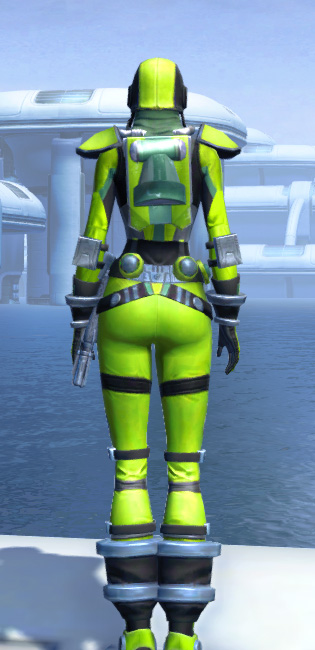 K-23 Hazmat Armor Set player-view from Star Wars: The Old Republic.