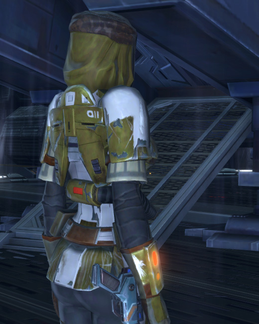 Kaas Bounty Hunter Armor Set Back from Star Wars: The Old Republic.
