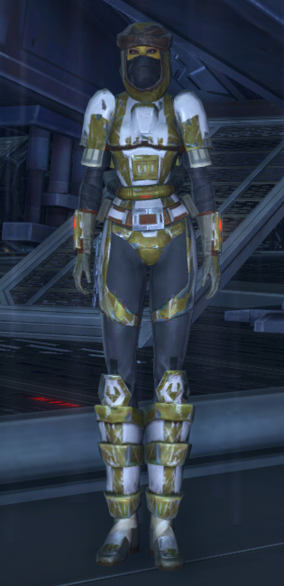 Kaas Bounty Hunter Armor Set Outfit from Star Wars: The Old Republic.