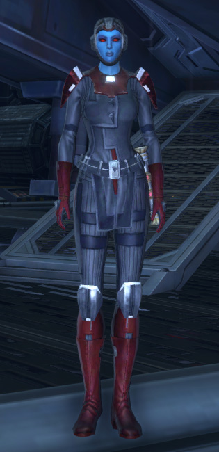 Korriban Warrior Armor Set Outfit from Star Wars: The Old Republic.