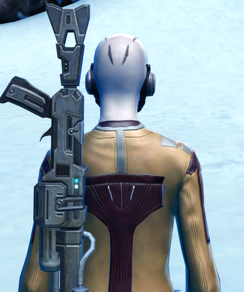 Laminoid Battle Armor Set detailed back view from Star Wars: The Old Republic.