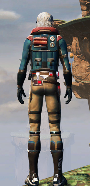 Laminoid Battle Armor Set player-view from Star Wars: The Old Republic.