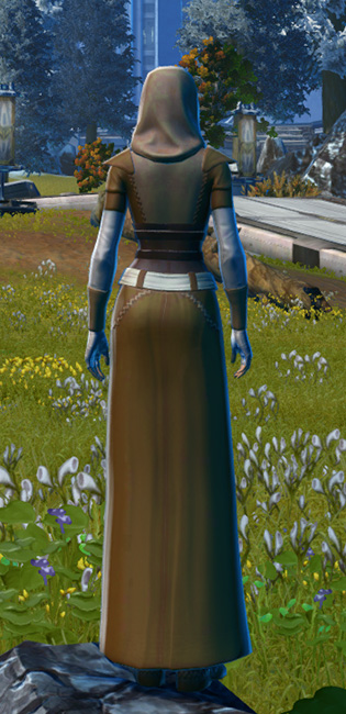 Light Devotee Armor Set player-view from Star Wars: The Old Republic.
