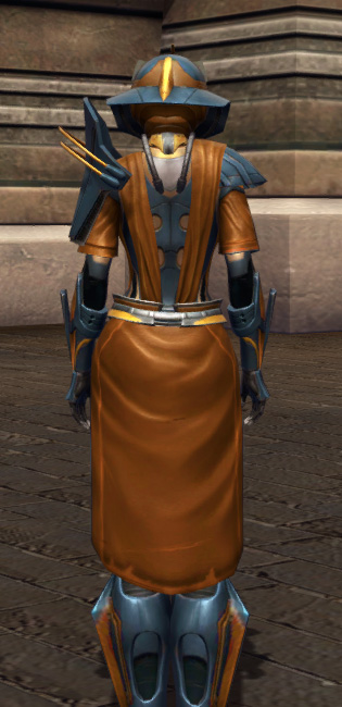 Lord of Pain Armor Set player-view from Star Wars: The Old Republic.
