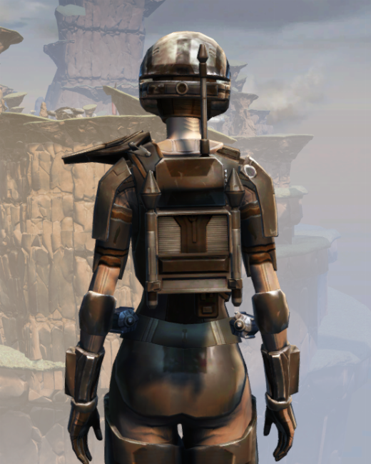 MA-44 Combat Armor Set Back from Star Wars: The Old Republic.