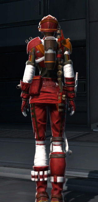 Madilon Asylum Armor Set player-view from Star Wars: The Old Republic.