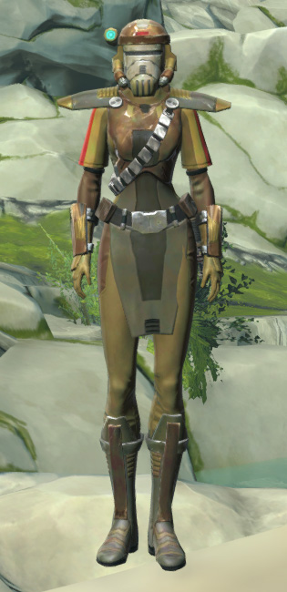 Mantellian Separatist Armor Set Outfit from Star Wars: The Old Republic.