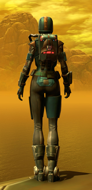 Mercenary Elite Armor Set player-view from Star Wars: The Old Republic.