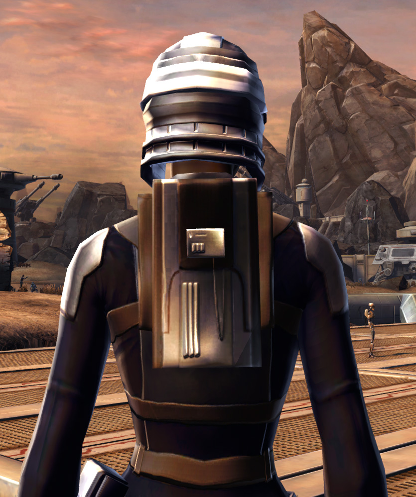 Mountain Explorer Armor Set detailed back view from Star Wars: The Old Republic.