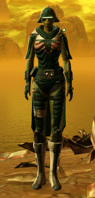 Mullinine Asylum Armor Set Outfit from Star Wars: The Old Republic.