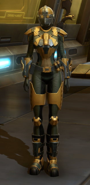 Mythran Hunter Armor Set Outfit from Star Wars: The Old Republic.