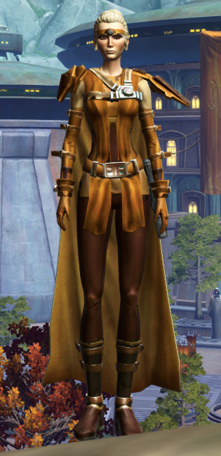 Nanosilk Aegis Armor Set Outfit from Star Wars: The Old Republic.