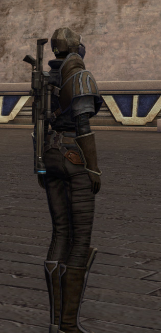 Noble Decurion Armor Set player-view from Star Wars: The Old Republic.