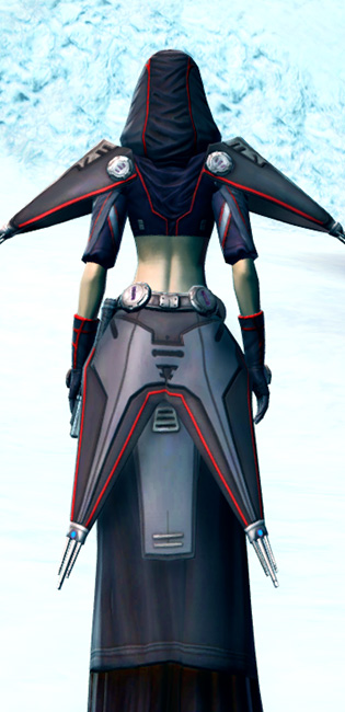 Omniscient Master Armor Set player-view from Star Wars: The Old Republic.