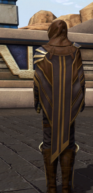 Onderon Guardian Armor Set player-view from Star Wars: The Old Republic.