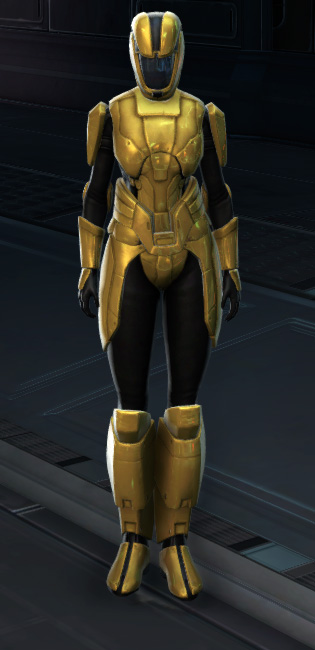 Opulent Triumvirate Armor Set Outfit from Star Wars: The Old Republic.