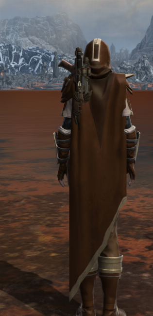 Ossus Explorer Armor Set player-view from Star Wars: The Old Republic.