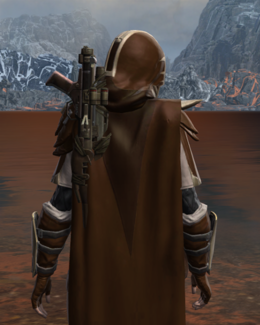 Ossus Explorer Armor Set Back from Star Wars: The Old Republic.