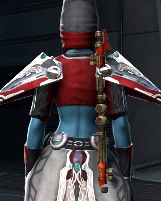 Ottegan Force Expert Armor Set Back from Star Wars: The Old Republic.