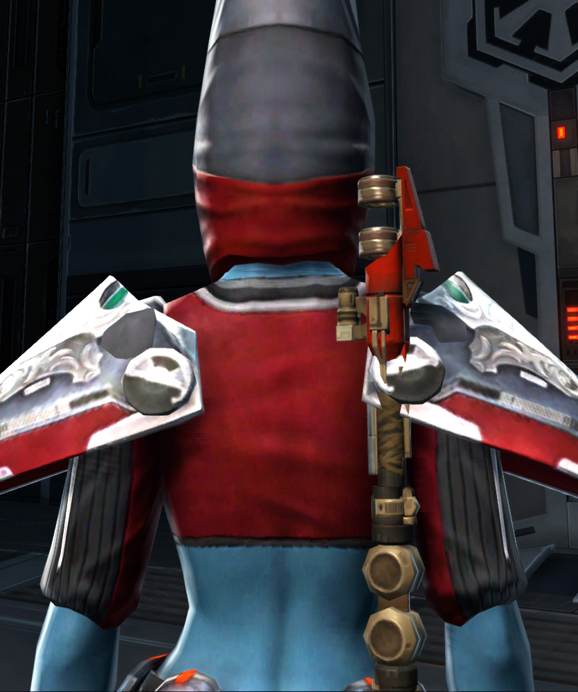 Ottegan Force Expert Armor Set detailed back view from Star Wars: The Old Republic.