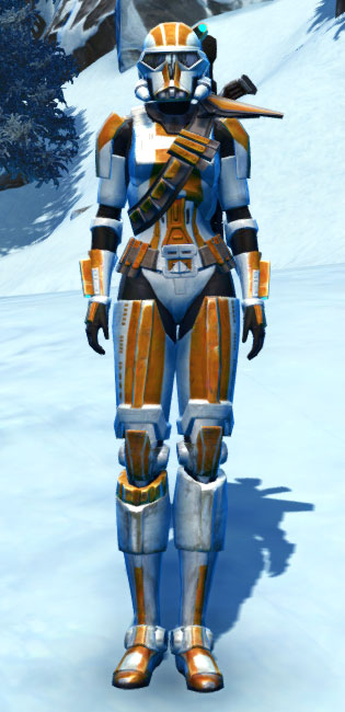 TD-17A Colossus Armor Set Outfit from Star Wars: The Old Republic.