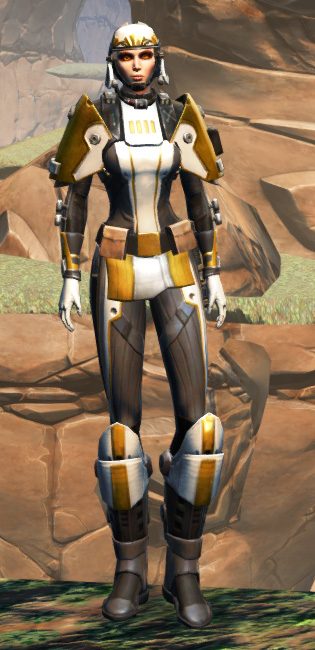 Overwatch Shield Armor Set Outfit from Star Wars: The Old Republic.