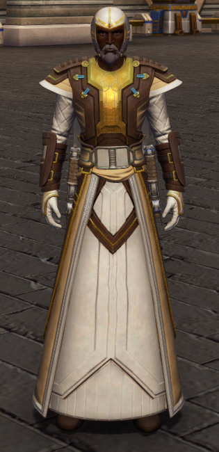 Patient Defender (no hood) Armor Set Outfit from Star Wars: The Old Republic.