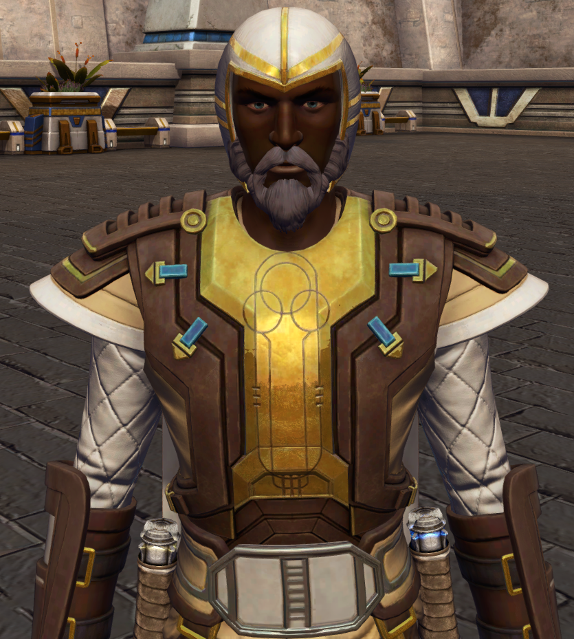 Patient Defender (no hood) Armor Set from Star Wars: The Old Republic.