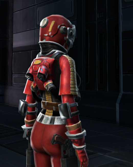 Pilot Armor Set Back from Star Wars: The Old Republic.