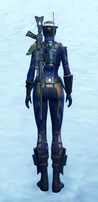 Polyplast Ultramesh Armor Set player-view from Star Wars: The Old Republic.