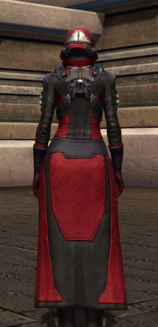 Precise Targeter Armor Set player-view from Star Wars: The Old Republic.