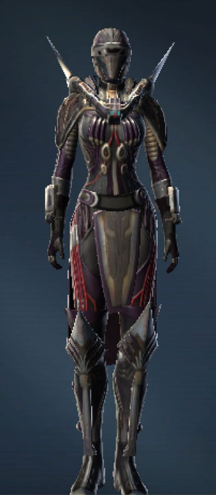 Battlemaster Vindicator Armor Set Outfit from Star Wars: The Old Republic.