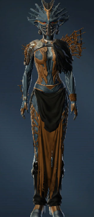 War Hero Survivor Armor Set Outfit from Star Wars: The Old Republic.