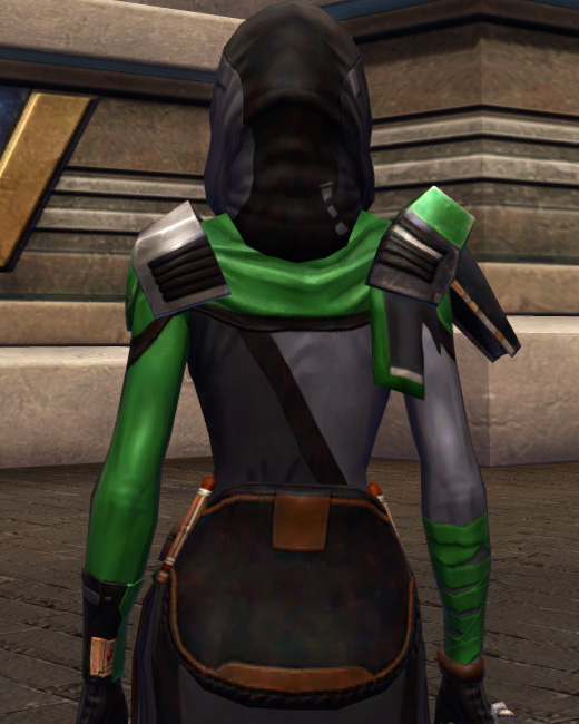 Quick Thinker Armor Set Back from Star Wars: The Old Republic.
